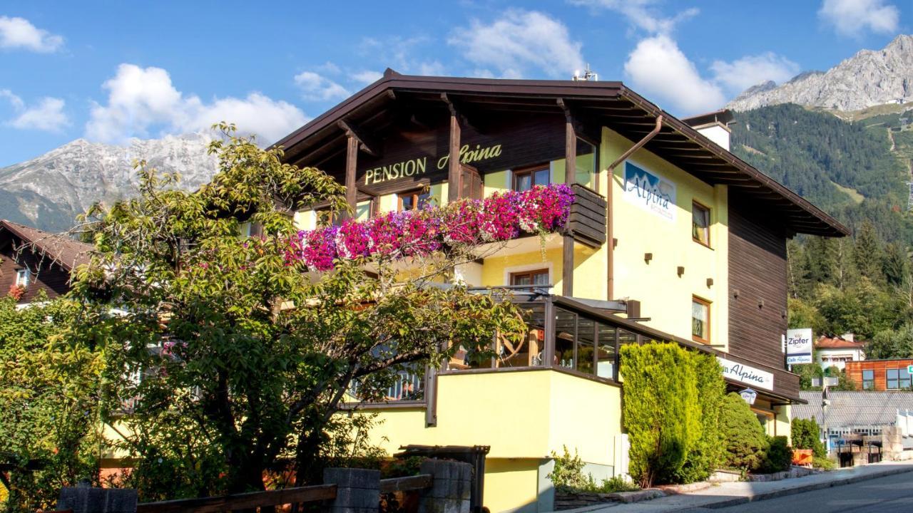 Café Pension Alpina Innsbruck Extérieur photo
